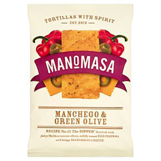 Manomasa Manchego & Green Olive - 140Gr