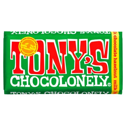 Tony'S - Milk Chocolonely Hazelnut - 180Gr