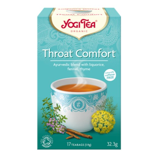 Yogi Tea Organic Throat Comfort Tea. - 17 Bags