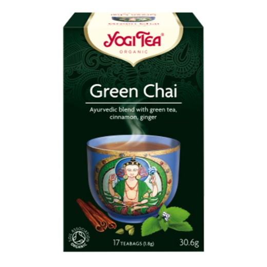 Yogi Tea Organic Green Chai Tea - 17 Bags