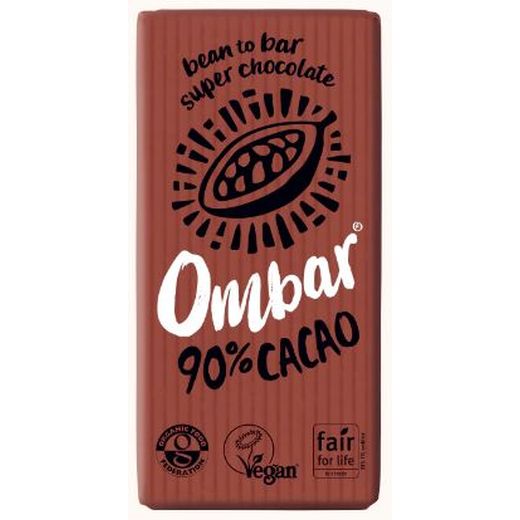 Ombar 90% Cacao Chocolate Bar - 35Gr