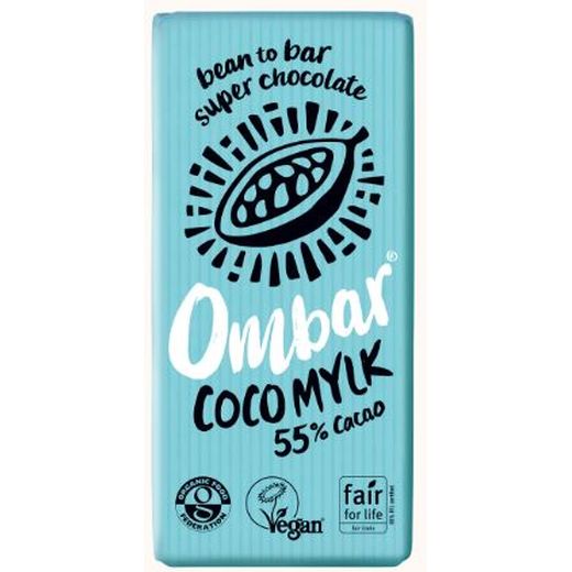 Ombar Coco Mylk Chocolate Bar - 70Gr