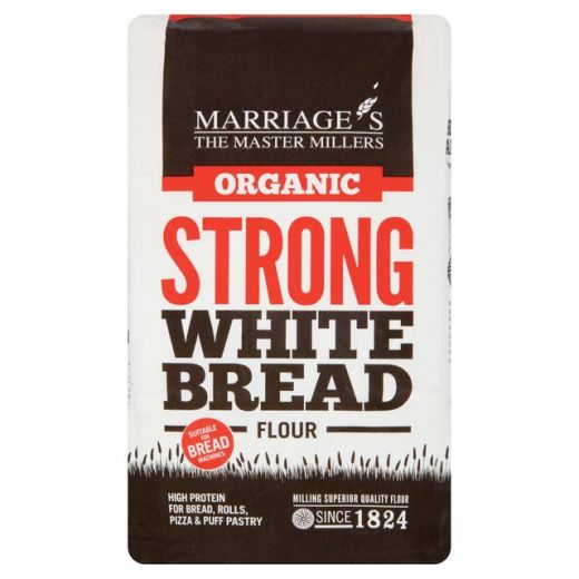 Marriage'S Organic Strong White Bread Flour   - 1Kg