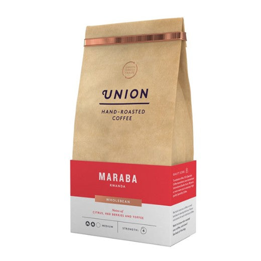 Union Coffee Maraba Rwanda Wholebean- 200Gr