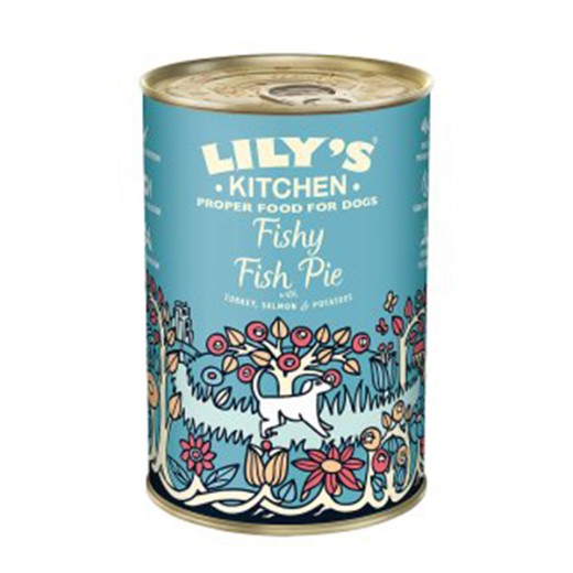 Lily's Kitchen Fishy Fish Pie With Peas For Dogs - 400GR