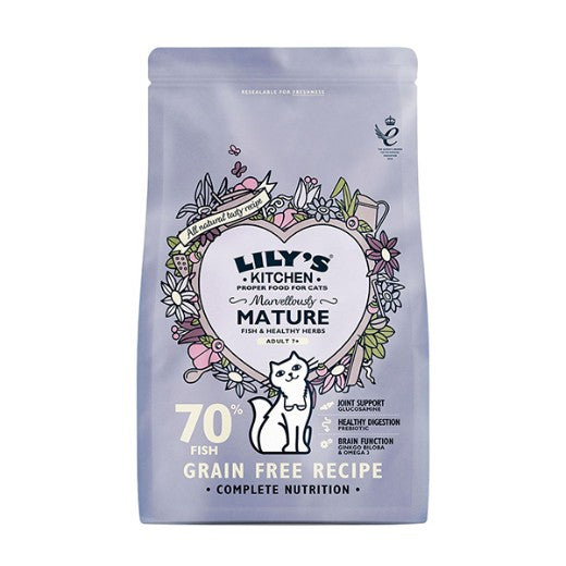 Lily's Kitchen Marvellously Mature Dry Food For Cats - 800GR